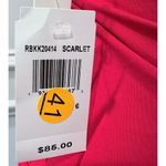 Bleu Rod Beattie NWT!  Kore Halter Tankini Top Swim Scarlet Red - Size 6 Photo 5