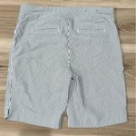 Hilary Radley  Pinstripe Bermuda Shorts Women’s Medium Photo 2