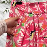 Lilly Pulitzer Fayette 100% Silk Oxford Multi with a Splash Skirt Bubble Size 6 Photo 2