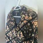 Vintage Claire Murray Design Tapestry Jacket Size XL EUC Black Photo 3