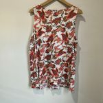 J. Jill Love Linen Sleeveless Tank Top 100% Linen Relaxed Fit Summer Sz L White Size L Photo 1