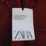 ZARA NWT  Limited Edition Satin Shirt Dress Photo 8