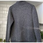Reiss  wool blend fuzzy cardigan size medium gray excellent condition Photo 6