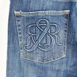 Rock & Republic Rock Republic Size 12 Jeans Slim Straight Blue Denim Embossed Pockets 275 Photo 2