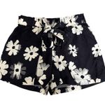 Madewell Drapey Pull-On Shorts in Ikat Floral High Rise Casual Beachy Summer XS Photo 3