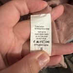 Mustard Seed Dusty Pink Strapless Asymmetrical Dress Size Small Cotton Bamboo Photo 7