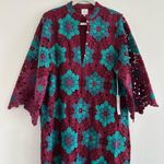 J. Marie Lace Midi Dress Purple Photo 2