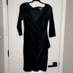 Betsey Johnson Betsy Johnson Velvet Surplice Wrap Dress - Size 8 Photo 4