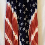 Shoreline  American Flag Adjustable Spaghetti Strap Shift Dress W/Pockets S/M Photo 0