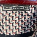 SET Urban Deluxe Tweed Blazer Jacket Size 8 Pink Black Cream Bouclé Moto Europe Photo 2