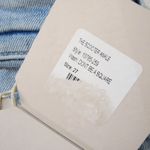 NWT Mother The Scooter Ankle in Don't Be A Square Slouchy Crop Flare Jeans 27 Blue Photo 2