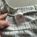 secret treasures  Light Gray Ribbed Sweatshirt Photo 4