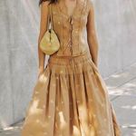 Free People Gesibelle Embroidered Set NWT Retail $168 color Natural Size Med Photo 0