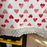 Jessica Simpson  PJ RED HEART VALENTINE LACE TOP SIZE LARGE Photo 2