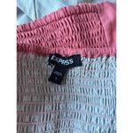 EXPRESS Pink Ruched Cropped Tank Top Photo 5