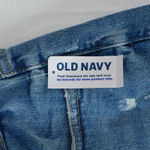 Old Navy  Jeans Womens 12 Blue Distressed Higher High Rise OG Straight Dahlia Photo 4