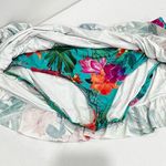 La Blanca Tropical Floral Swimsuit Ruffle Skirted Bottom Size Plus18 W Photo 5