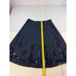 Old Navy  Blue Sequin Mesh Skirt Size 1 Low‎ Waist Party Dance Special Occasion Photo 3