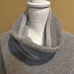 Smartwool  Womens Hudson Trail Fleece Pullover Sweater‎ Cowl Neck Size Large Gray Photo 2