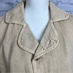 Sandrine Rose x Free People Empire Utility Jacket Linen Oversized Pockets M NEW Tan Size M Photo 4