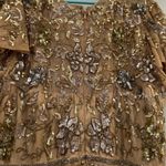 Mac Duggal  5717 Embellished Butterfly Sleeve High Neck Gown Size 16 Photo 8