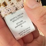 Kittenish  Brown Animal Print Coverall Romper Womens XL Beachy Summer Casual Photo 10