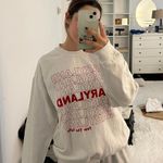 Maryland Crewneck White Size L Photo 0