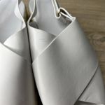 Vince Sandals Women 10M White Leather Jesson Espadrille Jute Wedge Casual Summer Photo 4