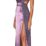 ASTR The Label Shivani Maxi Dress Lavender Shine Size Small NWT Photo 1