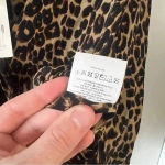 Faithfull the Brand 515 NWT Faithful the Brand Leopard Print Wrap Blouse Size 4 Photo 6