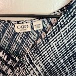 Cato Black and Gray Boxy Tunic with 3/4 Sleeves Photo 3