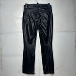 Gap  Women’s Size 30 Vintage Slim High Rise Black Faux Leather Pants Photo 5