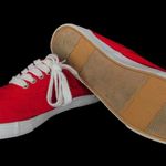 Mossimo Supply Co Red Canvas Sneakers Photo 3