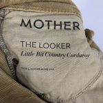MOTHER Denim MOTHER The Looker Little Bit Country Corduroy Pants Dye-Willow Wash Women's 26 Photo 6