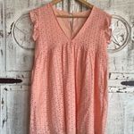 Peach Spring Dress Pink Size M Photo 0