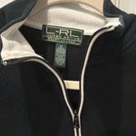 LAUREN ACTIVE Ralph Lauren 1/4 zip pullover Size M Navy Blue Preppy, Tennis Prep Size M Photo 4