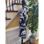 White House | Black Market  Medium Floral Scroll Tunic Top Mini Dress Boho Photo 3
