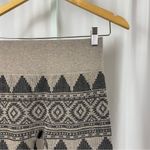 One 5 One  Small Balinese High Waist Winter Print Fleece Lined Leggings Oatmeal Photo 6