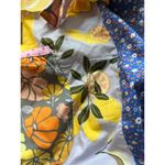 Matilda Jane  Multicolored Tote Bag Floral Lemon Crossbody Reversible NWT Photo 2