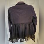 Vera Wang New With Tags  Women's Black Peplum Blazer Size XSmall Photo 2