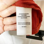 Idyllwind Miranda Lambert Size L Burnt Orange Ribbed Ruched Short Sleeve Tee Photo 3