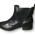 & Other Stories & Other Stories Shoe Black Leather Short Ankle Chelsea Boot Pointy Toe Low Heel Photo 8