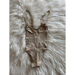 SKIMS Seamless Sculpt Low Back Thong Bodysuit Clay Size Small Photo 3