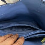 joy & iman  Tassel Chic Leather Handbag with Fabric Photo 6