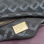 Diane Von Furstenberg DVF  Aubergine Plum 400 Envelope Leather Shoulder Bag Photo 10