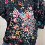 Johnny Was extremely heavily embroidered Harriet Short Kimono NWT RARE Photo 9