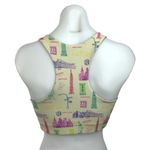 Terez  Multicolor New York City Racerback Activewear Fitness Gym Sports Bra Sz S Photo 1