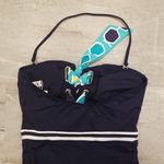 Trina Turk ππ Made in the Shade Bandeau One-Piece Swimsuit Lace Up 0 NWT Photo 9