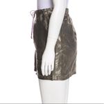 Elizabeth and James  Metallic Silver Mini Skirt M Photo 1