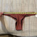 Somerfield Swim Reethi High Cut Cheeky Ribbed Bikini Bottom in Bloom Large NWT Photo 7